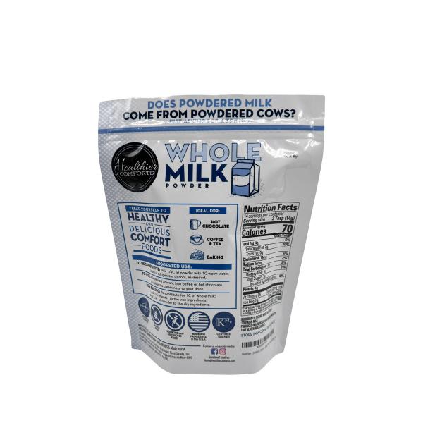Custom Digital Printed Aluminium Laminated Stand Up Bags with Ziplock for Whole Milk Powder Packaging
