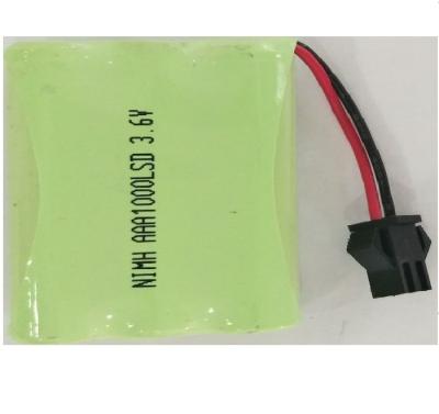1000MAH AAA  Ni MH Batteries For Solar LED Light , 500 Times Circel life