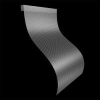 Panneau d'affichage à LED transparent flexible, vitre adhésive, écran à film transparent à LED