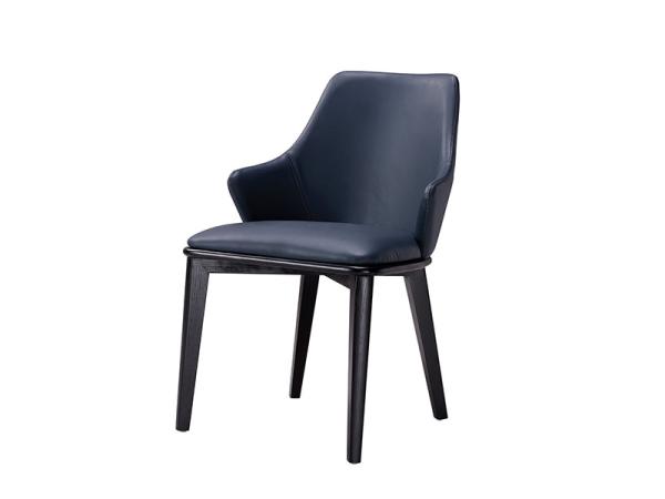 Elevate Edge  Italian Style Dining Chairs  Luxury Half Armrest