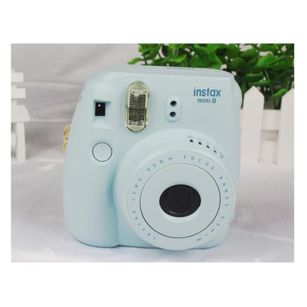Fuji Instax mini 8 camera once imaging film lomo vertical shot for travel