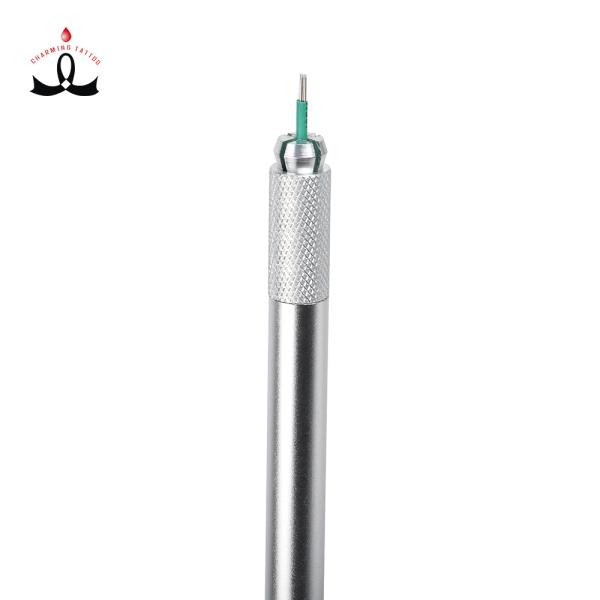 Durable Microblade Permanent Makeup Tattoo Eyebrow Pen Silver 35G