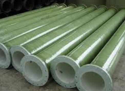High Thermal Resistant FRP Round Tube Air Duct Pipe For Environment Protection