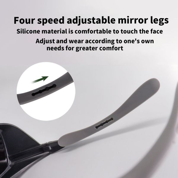 Rubber Leg Sunglasses EN166 Ansi Z87 Prescription Goggle Fashion Anti Fog Stylish Clear Spectacles Eye Protection Safety Glasses