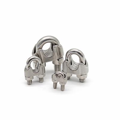 Stainless Steel Wire Rope Clip Fasteners High Corrosion Resistance