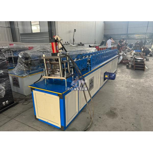 “High Speed Galvanized Steel Rolling Shutter Strip Roll Former Garage Shutter Door Profile Forming Machine For USA Commercial Building Rolling Shutter Door Forming Equipment Industrial Metal Shutter ”