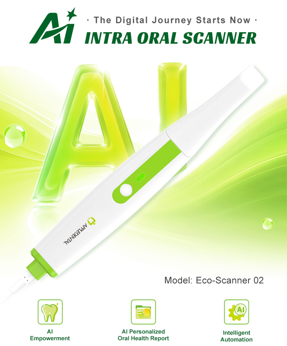 AI Intraoral Scanner Eco-Scanner 02 | High Accuracy Digital Dental Scanner