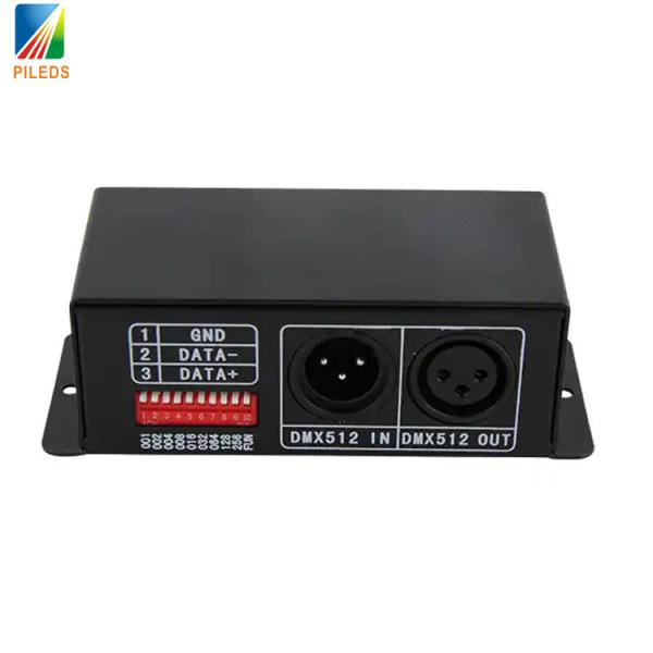 DMX To SPI DMX 512 LED Controller Decoder For TM1809 WS2812b