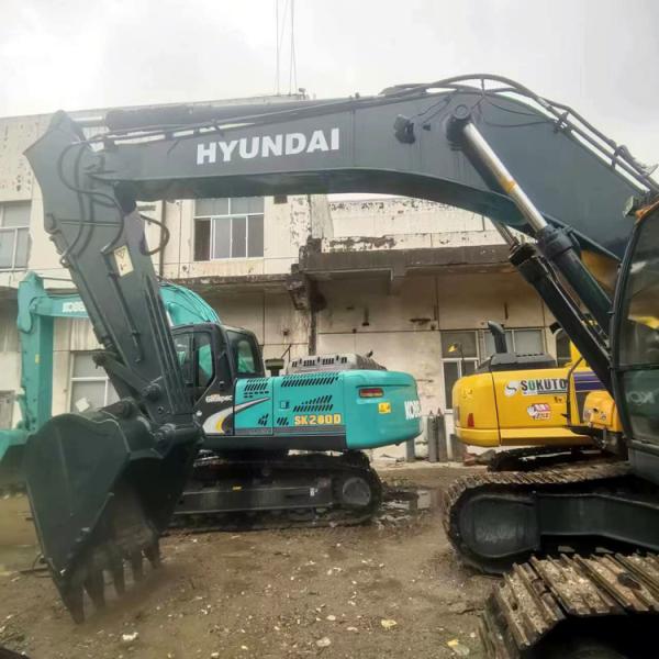 30000 кг масса машины 1,38 м3 вместимость ведра использованный экскаватор Hyundai 305