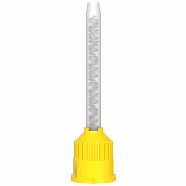 Dental Disposable Intral Oral Tip Dentist Tool Yellow Color Impression Mixing Tips OEM Wholesale