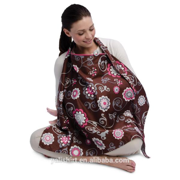 China factory custom made high quality long style breast feeding nursing cover