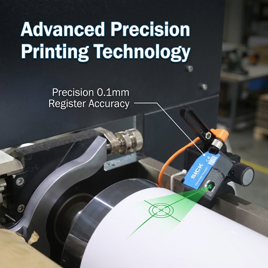 High Speed 150m/min Flexographic Printing Machine with ±0.1mm Register Accuracy and 1-12 Color Customizable Flexo Press