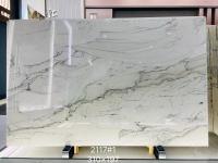 Brazilian Fish - Belly White Marble Luxury Stone Book-match Background Feature Wall Luxurious Flooring Stone
