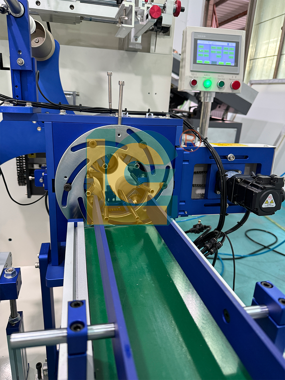 LC Automatic Three-Station Single-Color Cup Screen Printing Machine