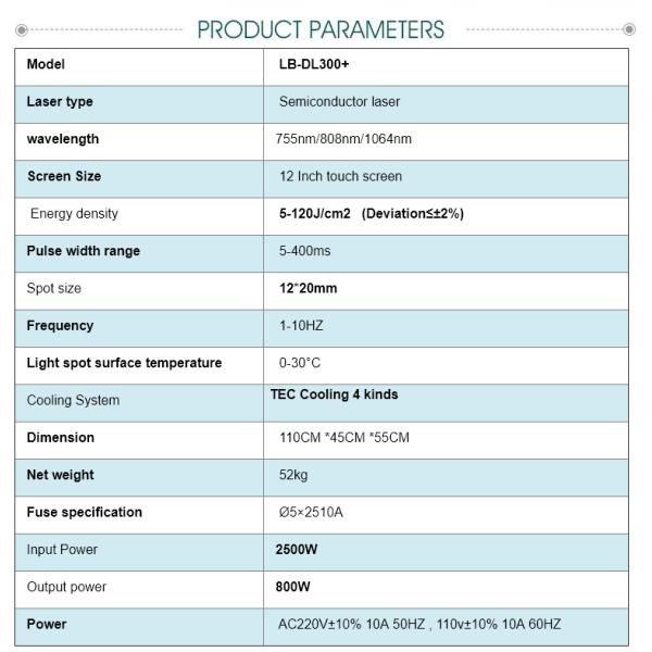 PZ Laser 2500W 755nm+808nm+1064nm painless depilación láser equipment for female