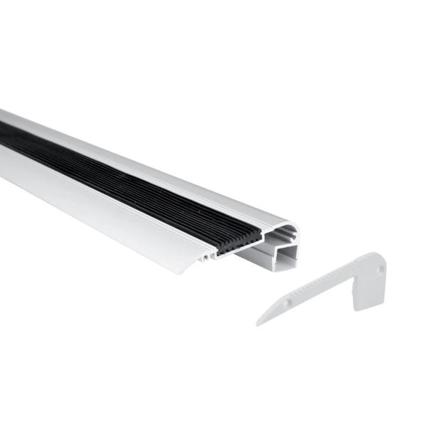 Анодированный канал 6063 68x24.6mm профиля света СИД алюминиевый для края шага