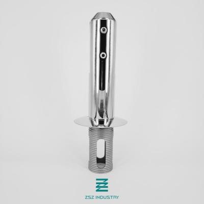 D48mm X H280mm Glass Fencing Spigots , Swimming Pool Glass Spigots