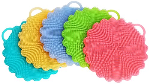 Reusable Kitchen Cleaning Brush , Soft Kitchen Stay Clean Scrubber Customized Brush