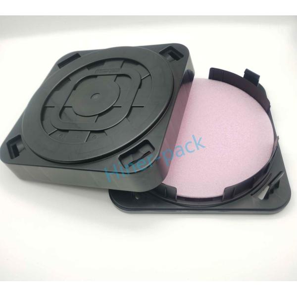 OEM Available Wafer Carrier Box 8 Inch Horizontal Flex Frame Shipper Conductive PP Material