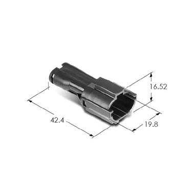 KET Korea Electric Terminal Connectors MG640322, MG640320 Automotive Housing Wire to Wire Connector