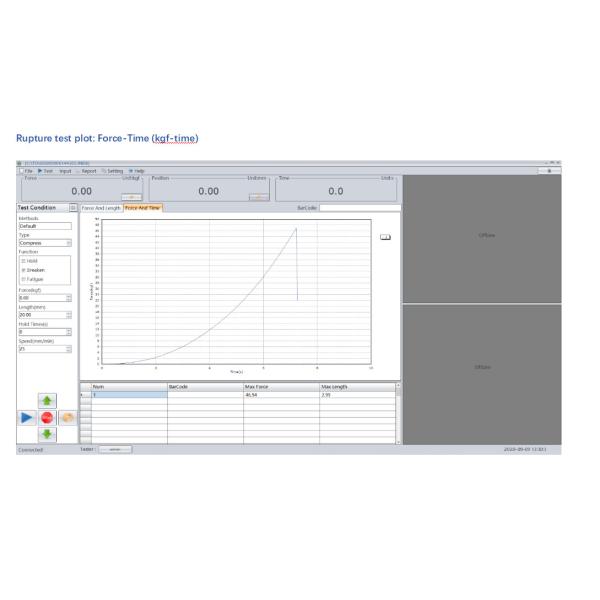 Точное измерение смещения толкательная и тягательная испытательная машина для механических испытаний