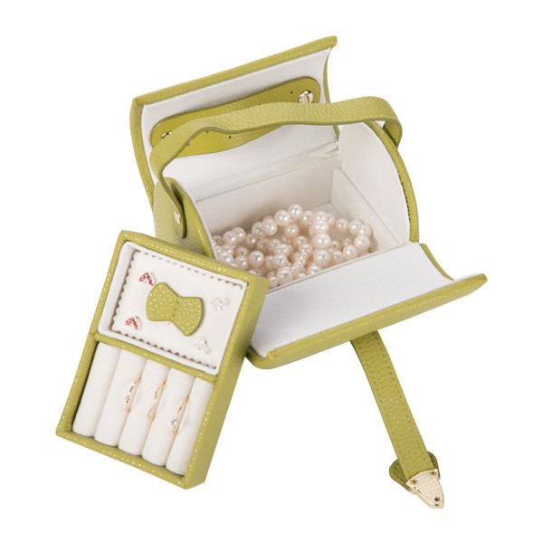 Gift Carry Display Portable Travel Jewelry Box Pu Leather Material Easy To Use