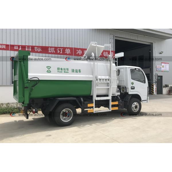 Dongfeng 4X2 Side Loading Bin Waste Compactor Vehicle