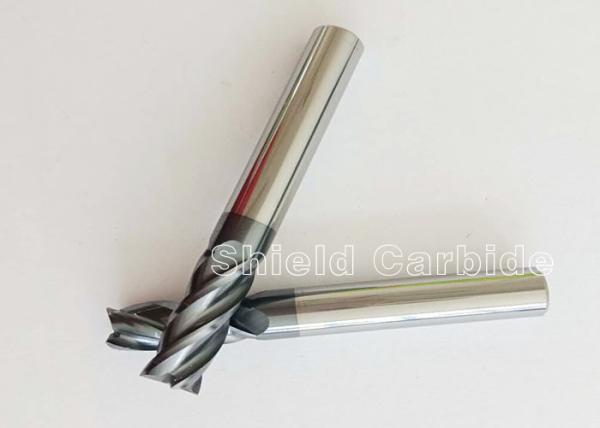 High Hardness Flat Bottom End Mill 6 Flute Solid Carbide Cutting Tools