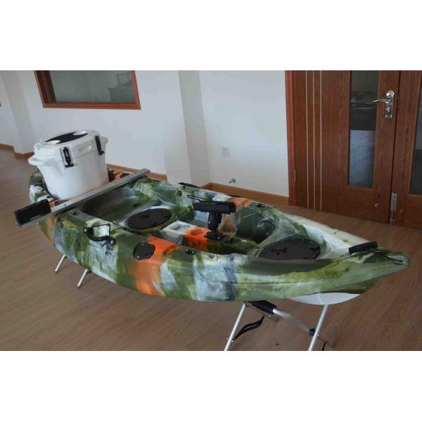 Popular Small Fishing Kayak Ice Cooler Motor Mounted Low Maintenance Cost Well - Balanced