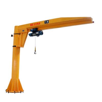 Pendant Control  5000kg 5 ton Column Jib Crane Small Footprint Easy To Use