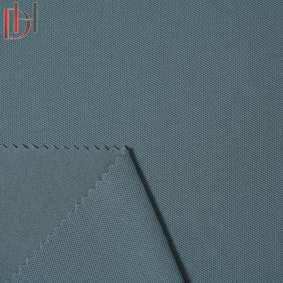 Wholesale Breathable Double Pique Fabric 63% Cotton 37% Polyester 210gsm For Garment Factories