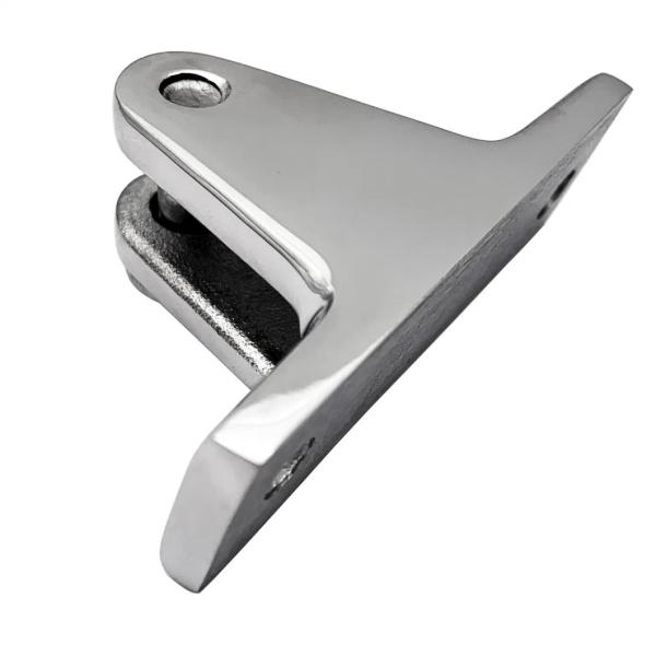 316 Aço inoxidável Bimini Top Deck Hinge Hardware Marítimo para cobertura de acessórios de barco