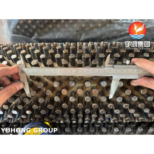 Studded Tubes Finned Tubes Alloy Steel ASTM A335 P9 For Furnaces In Power Plant