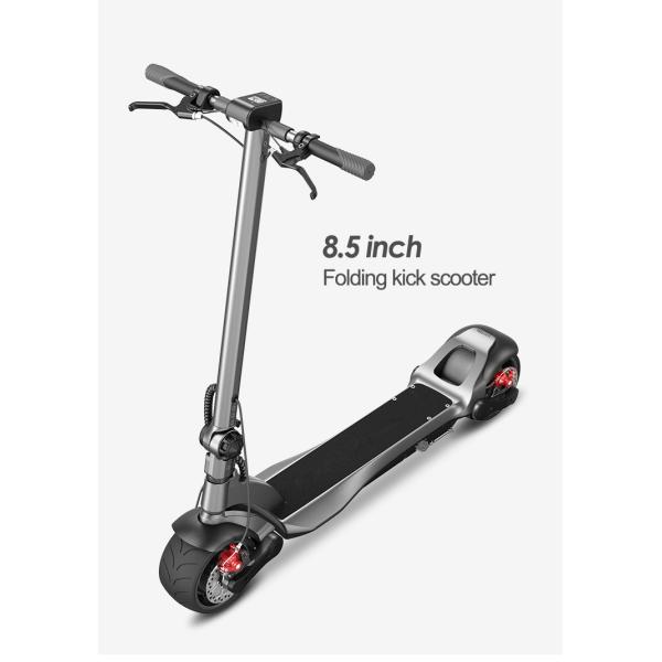 Shock Absorption Electric Folding Scooter Hd Digital Display 500W Double Motor