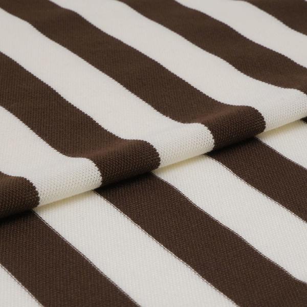 Do estiramento material da tela 190gsm da pele textura modal listrada amigável para a camisa de polo
