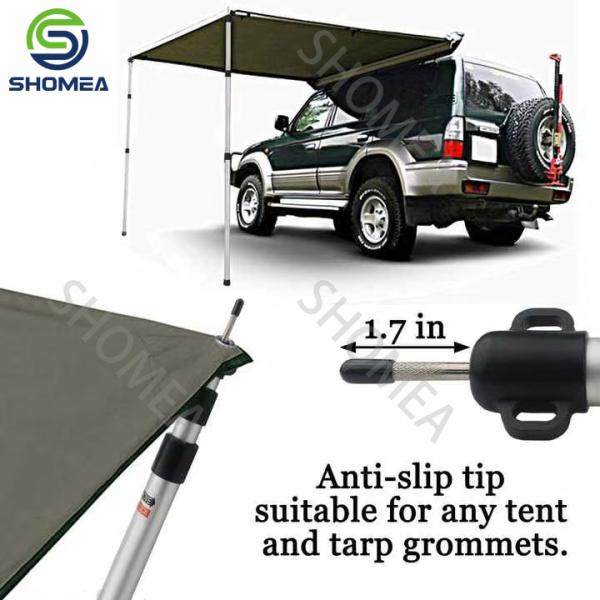 Custom Auto Cotton Canvas Singler Layer Roof Top Tent Pole
