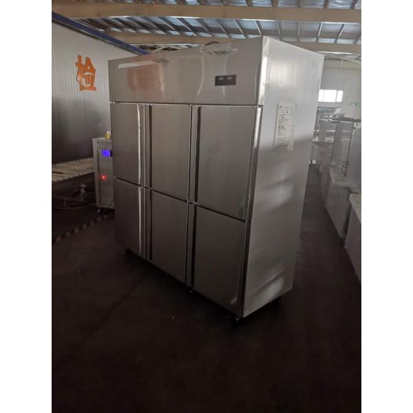 Restaurant 6 Door Commercial Stainless Steel Refrigerator Freezer 1800x700x1960mm