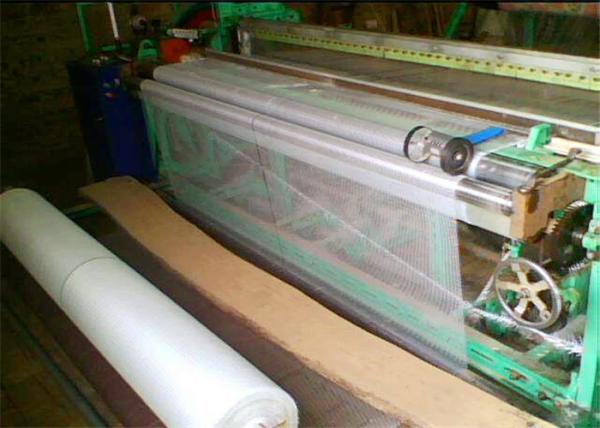 1.7 TON Fiberglass Wire Mesh Weaving Machine For Constructions Wall Low Noise