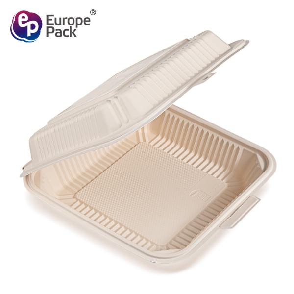Wholesale biodegradable tableware 1500ml disposable food takeaway box