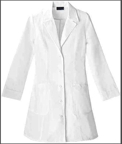 Hubei Haixin Unisex Design Cotton Long Sleeve Nurse Uniform Dental Clinic Doctor's Gown Slim Fit White Color Lab Coat Wholesale