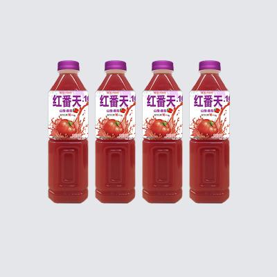 360ml PP Bottle Skin Whitening Tomato Juice For Skin Lightening
