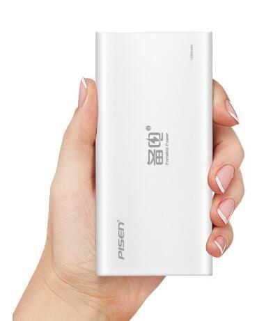 10000MAH Pisen portable power bank, original Pisen power bank, 10000MAH power bank for cell phone or tablet