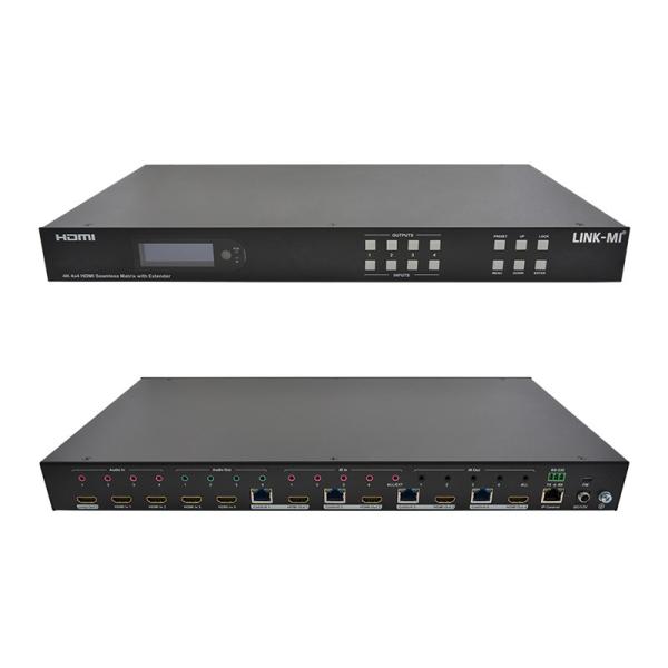 70m 4x4 4K Video Wall Controller 4x4 4K60Hz Seamless Matrix Multi Viewer
