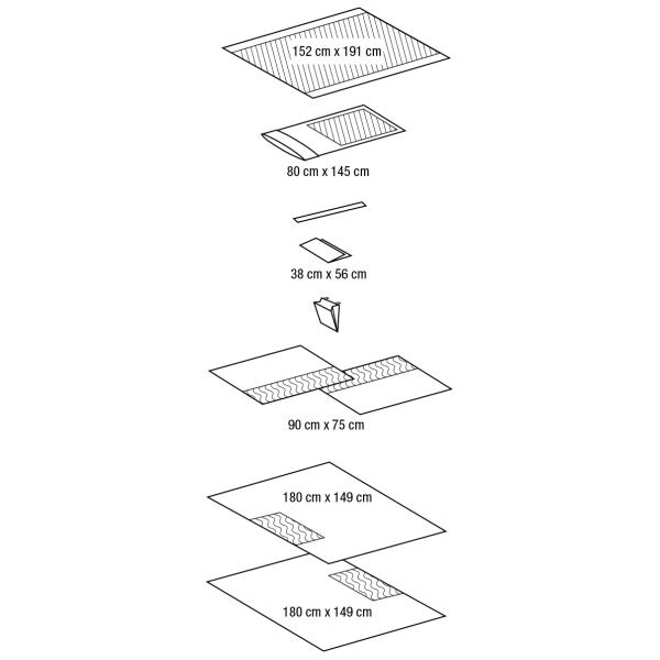 SP SMS SMMS SMMMS Disposable Surgical Packs 40g 60g for Paediatric