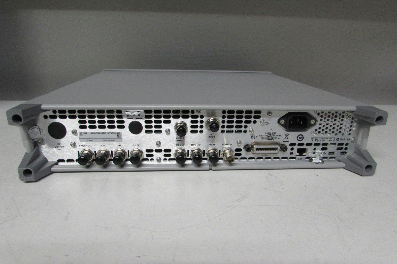 Генератор аналогового сигнала микроволны Agilent N5183A MXG 100 КГц к 40 GHz