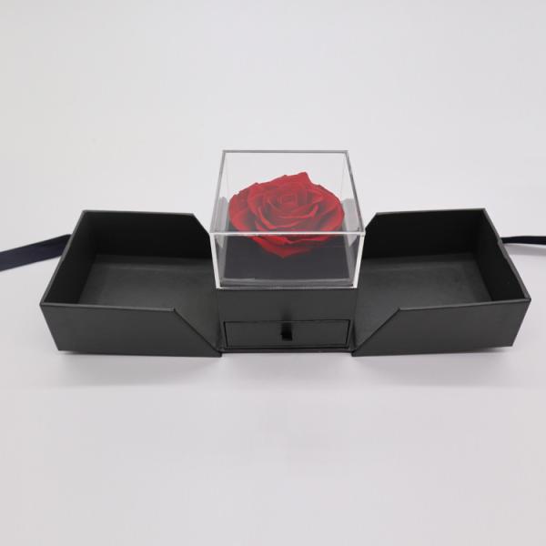 Durable Sturdy Preserved Rose Gift Box With Excellent Decorative Appearance