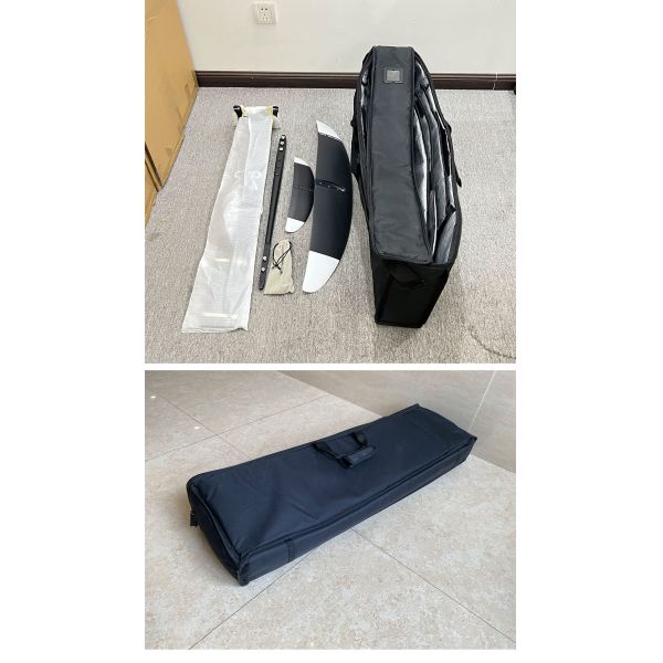 100cm 120cm PVC Foil Bags Black Hydrofoil Wing Bag Stroage