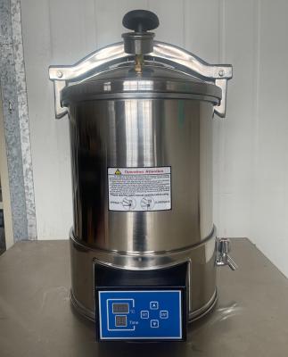 máquina de alta pressão AC220V do esterilizador do vácuo do vapor da autoclave de 18L 24L
