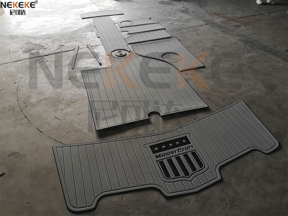 Mastercraft X2 2006-2011 Swim Platform Cockpit EVA Faux Teak Deck Mat Marine Flooring Pad