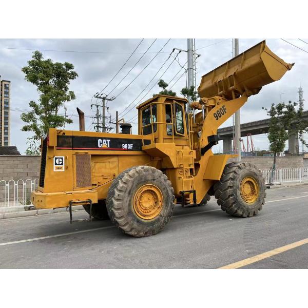 6Ton Rated Load CAT980F Used Wheel Loader with Other Hydraulic Pump and Good Condition